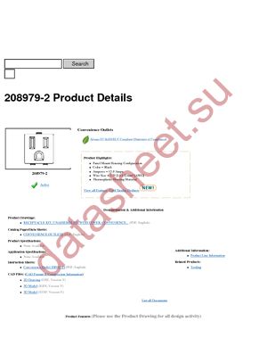 208979-2 datasheet  